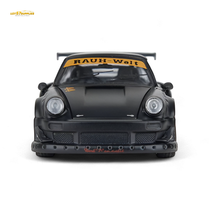 (Pre-Order) Model Model Porsche RWB 993 - Stella Artois #44 Matte Black 1:64