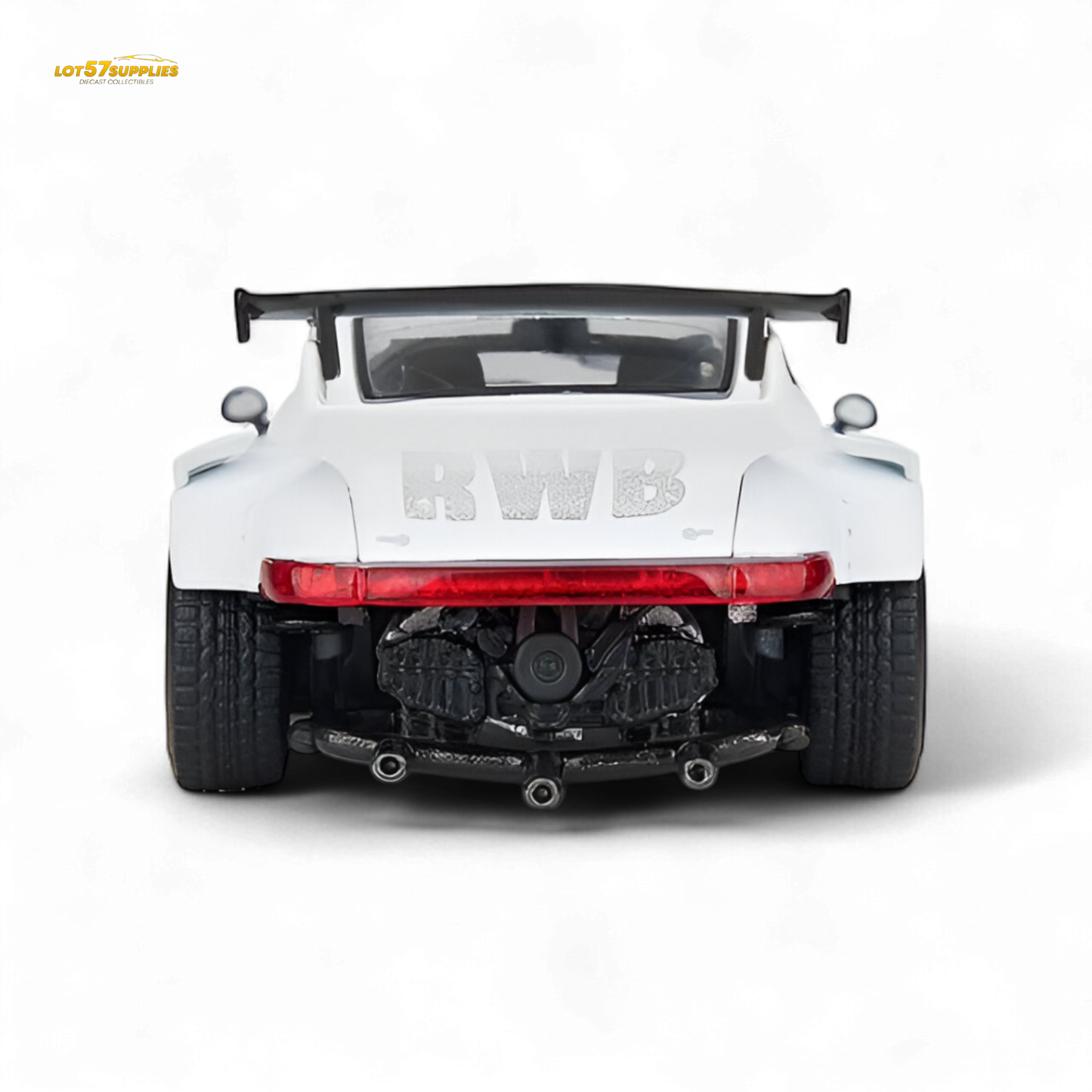 (Pre-Order) Model Model RWB 993 - White Sekund Entwicklung 1:64