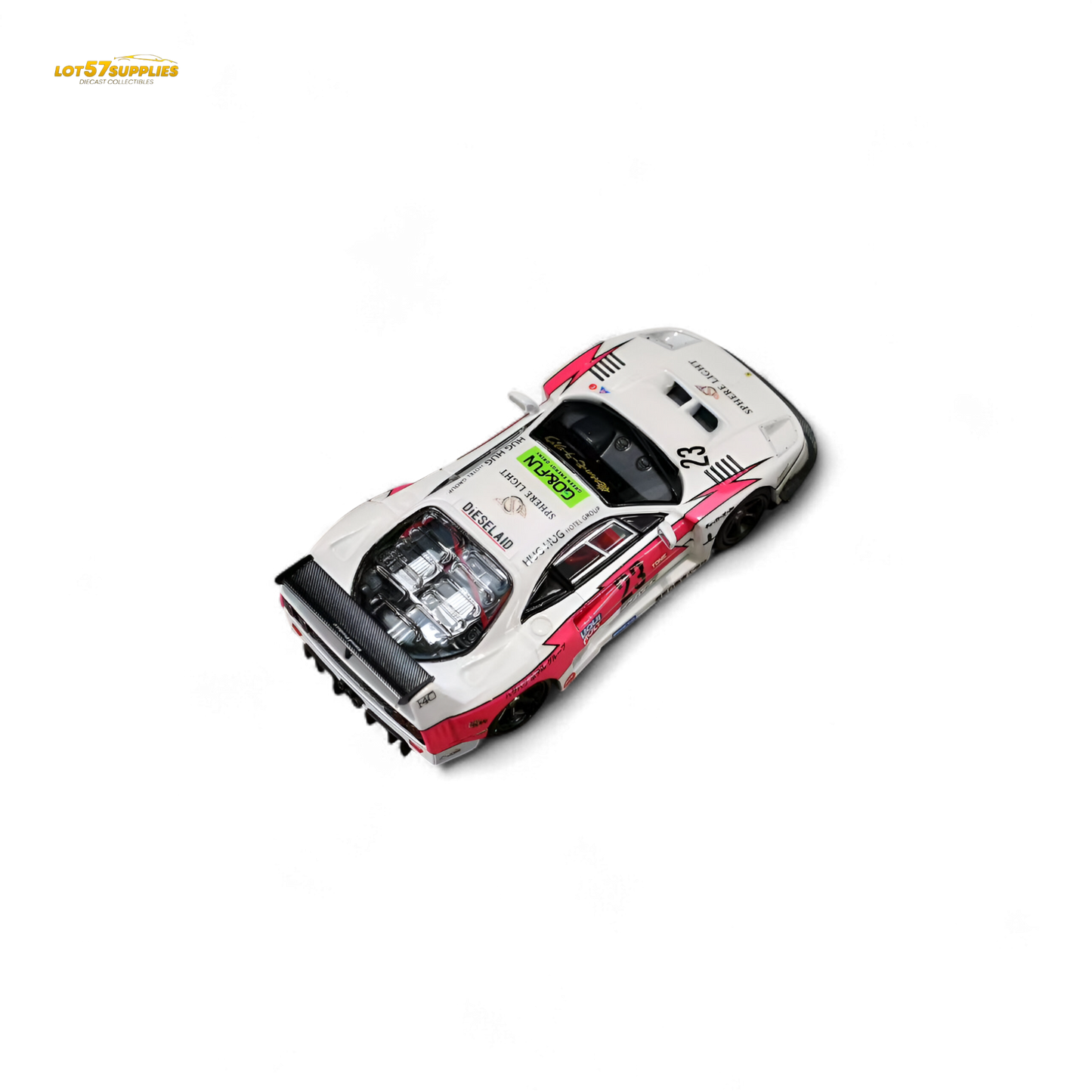 (Pre-Order) Ghost Player LBWK F40 - Pink Flash #23 1:64