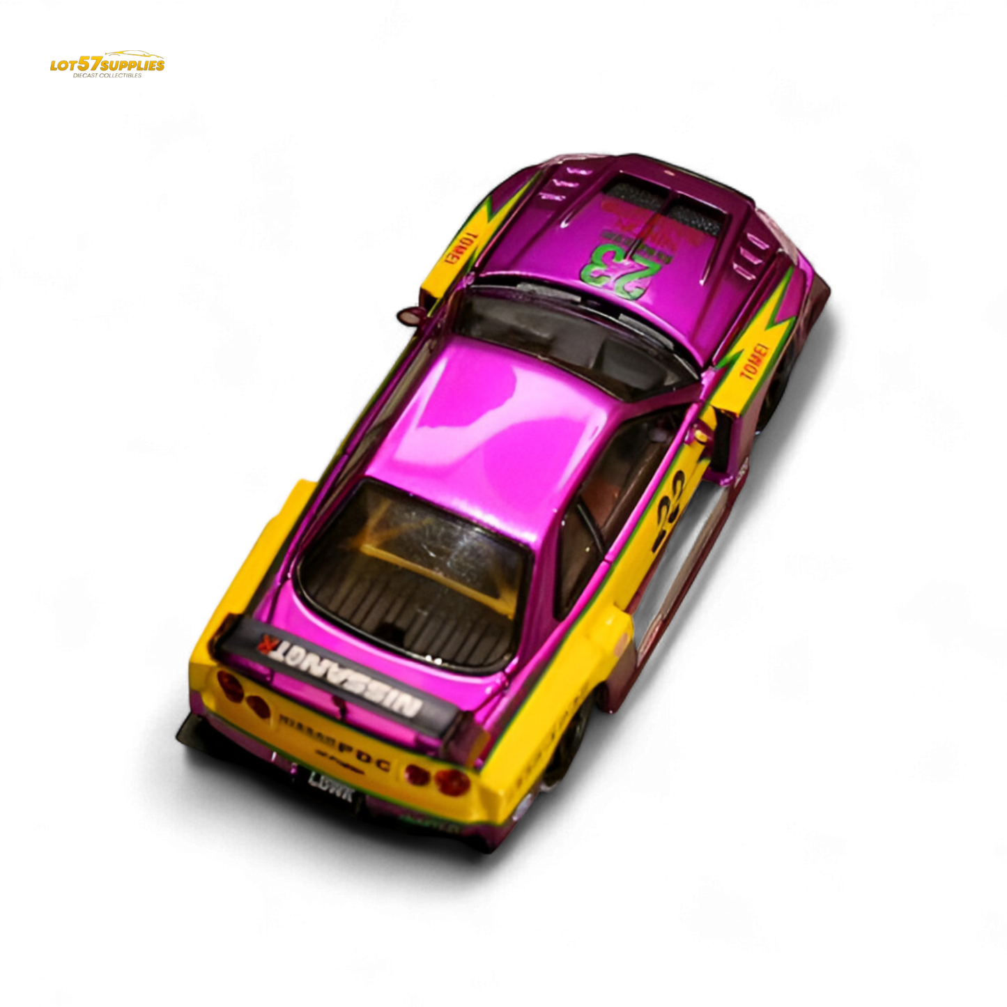 (Pre-Order) Street Weapon LBWK ER34 - Chromed Purple Special Edition - 1:64