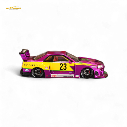 Street Weapon LBWK ER34 Chromed Purple Special Edition 1:64