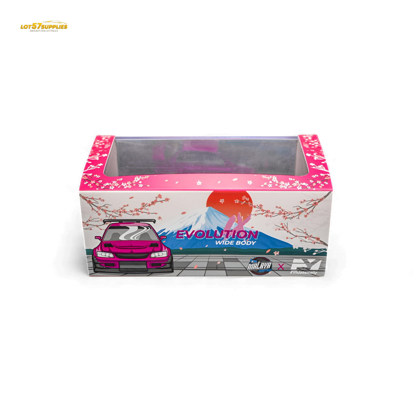 (Pre-Order) Findclassically Mitsubishi 9th Generation - Flash Pink 1:64