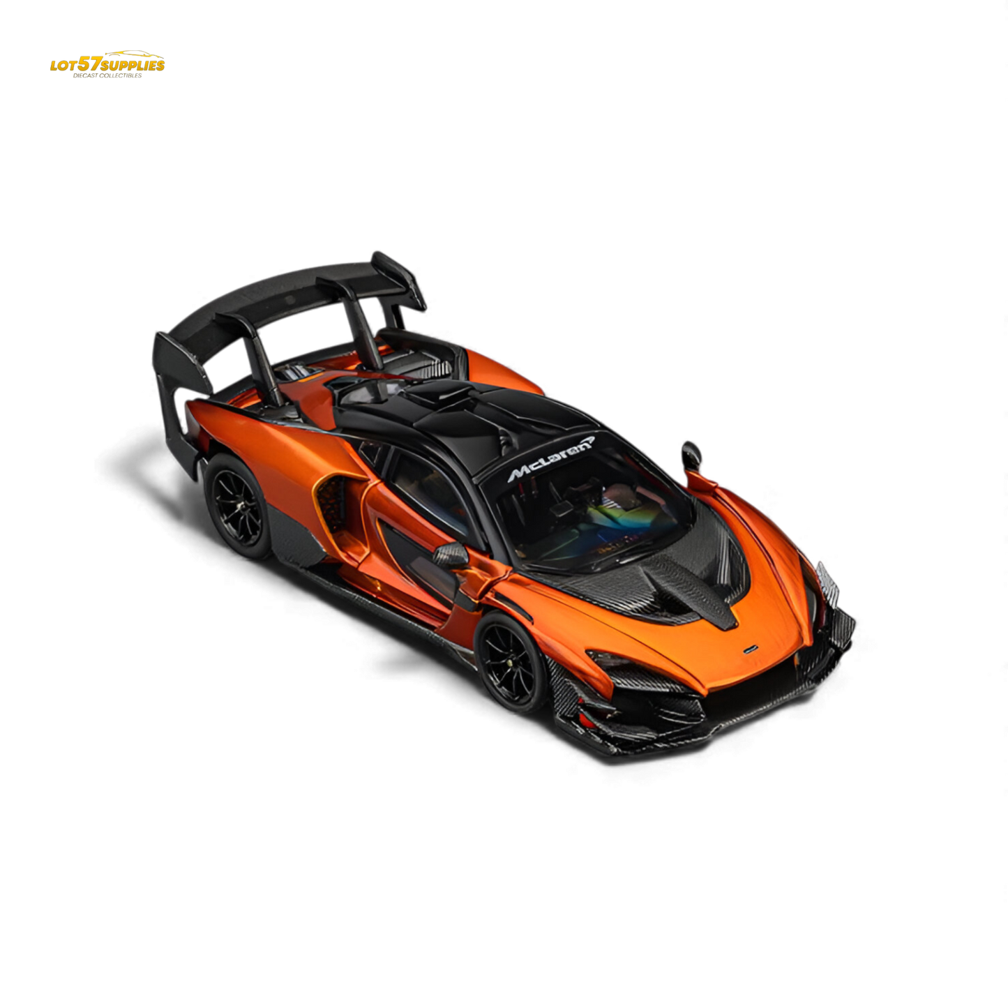 (Pre-Order) CM Model McLaren Senna GTR - Volcano Orange 1:64