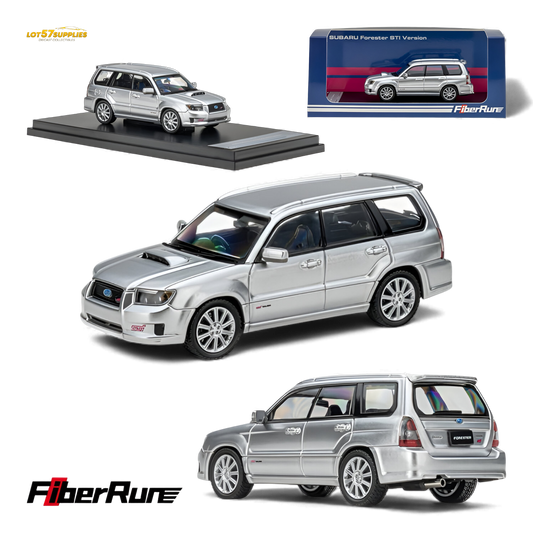 (Pre-Order) Fiberrun Subaru Forester - Silver 1:64