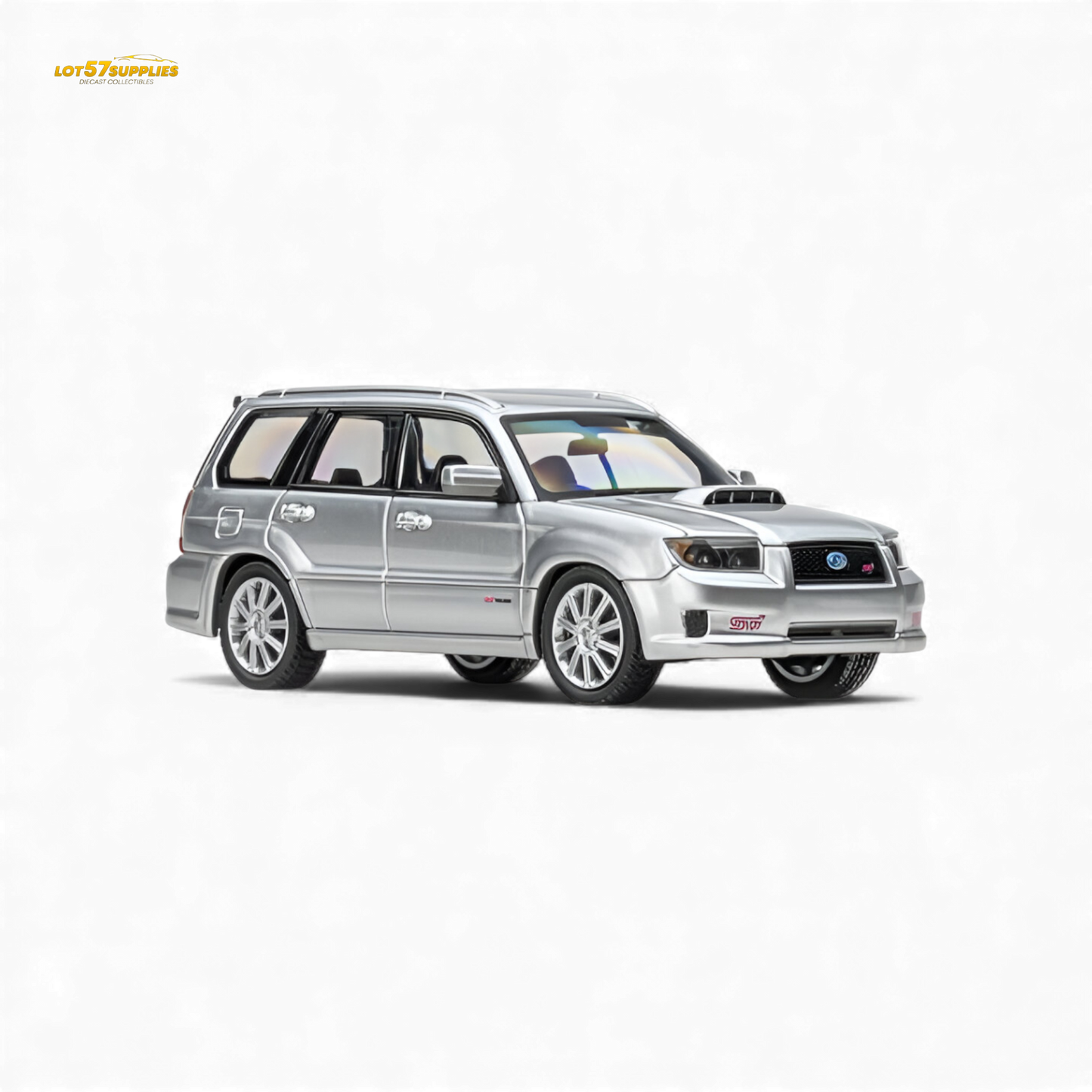 (Pre-Order) Fiberrun Subaru Forester - Silver 1:64