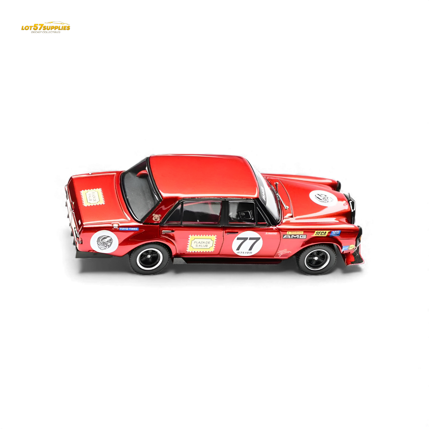 (Pre-Order) Glory Model Mercedes-Benz W205 C63 - Red Pig Tribute 1:64