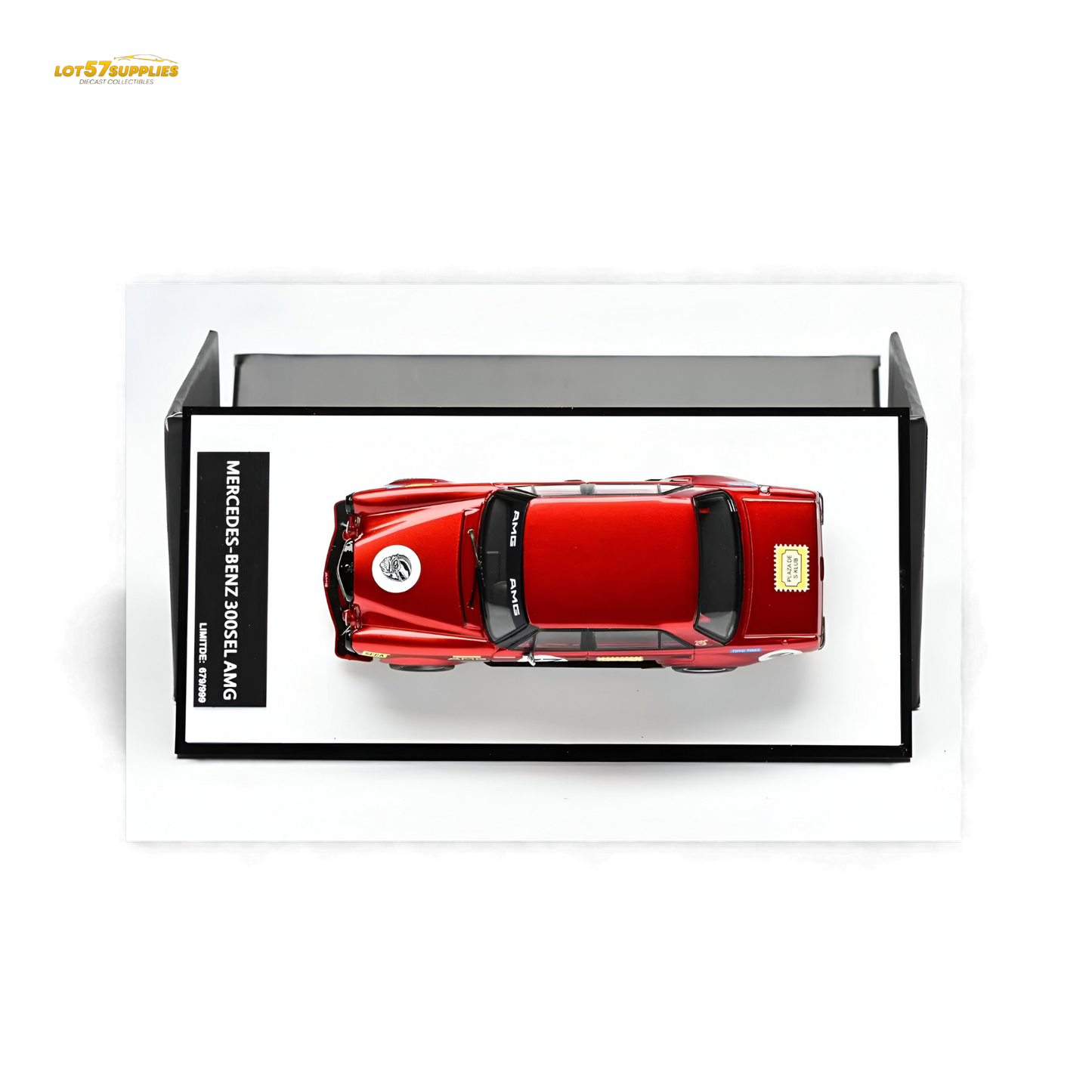 (Pre-Order) Glory Model Mercedes-Benz W205 C63 - Red Pig Tribute 1:64