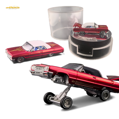 Fine Works64 Chevrolet Impala - Transparent Red Luxury - 1:64