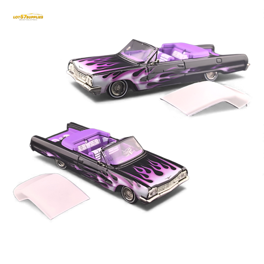 (Pre-Order) Fine Works64 Chevrolet Impala - Ghost Flame Ordinary - 1:64