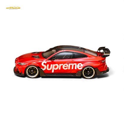 (Pre-Order) Ghost Player BMW G82 M4 Wide-Body Modified - Supreme 1:64