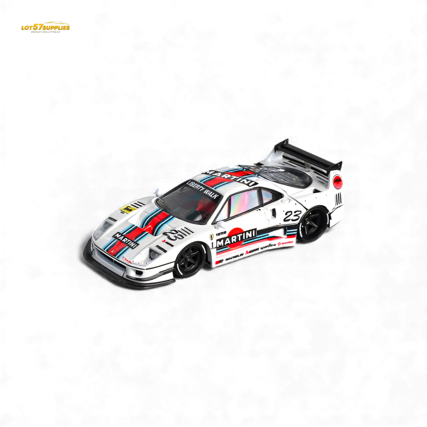 (Pre-Order) Star Models Ferrari F40 LB-Works - Martini 23# 1:64