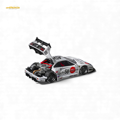 (Pre-Order) Star Models Ferrari F40 LB-Works - White Collet 58# 1:64