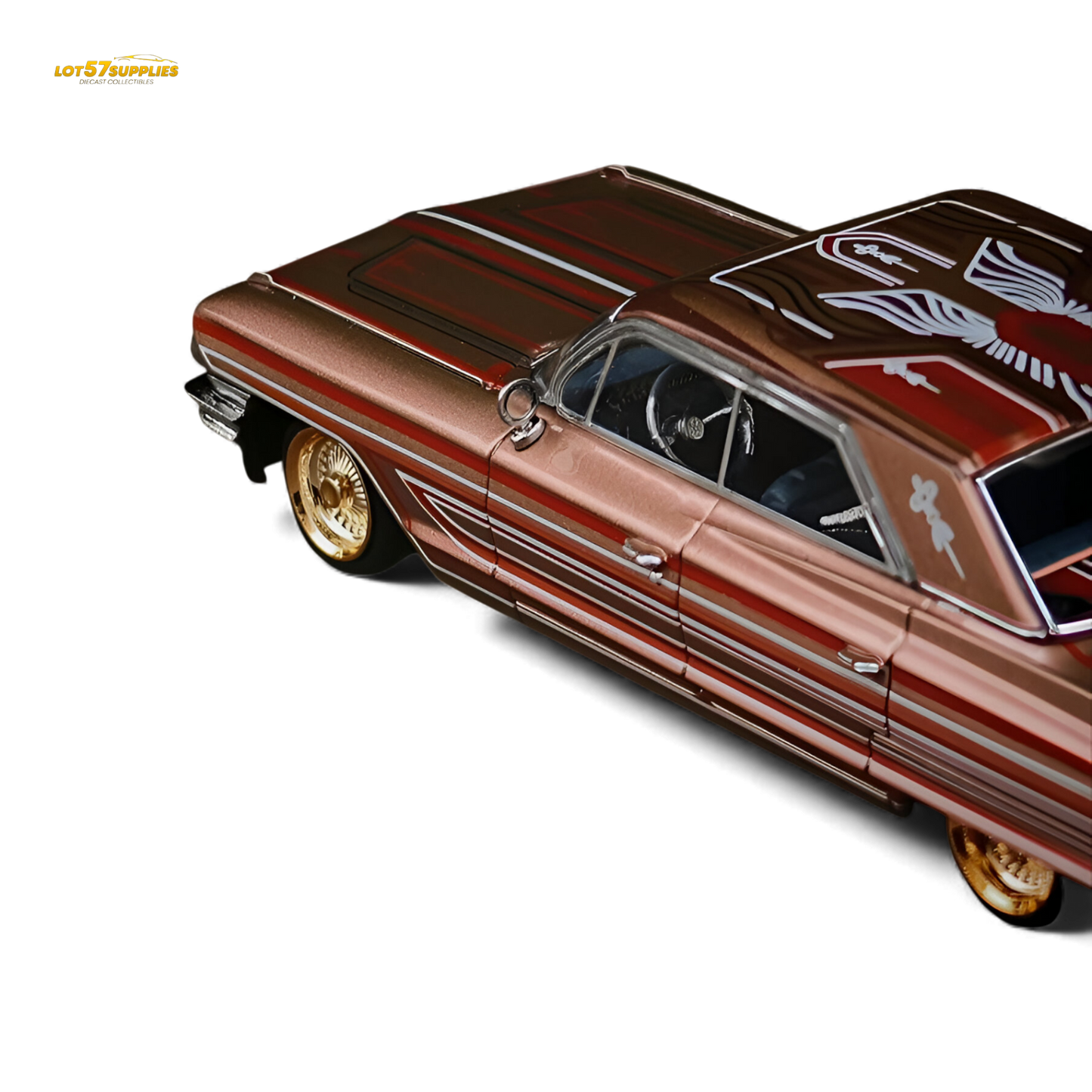 (Pre-Order) MK Miniatures Cadillac Diwei US West Coast Wind - Metallic Red Copper 1:64