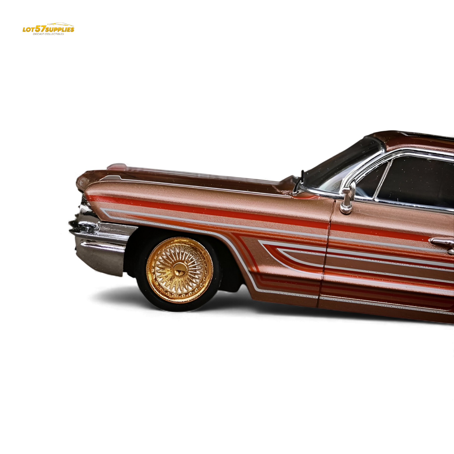 (Pre-Order) MK Miniatures Cadillac Diwei US West Coast Wind - Metallic Red Copper 1:64