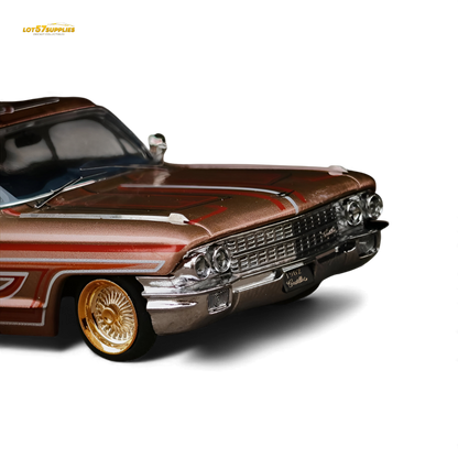 (Pre-Order) MK Miniatures Cadillac Diwei US West Coast Wind - Metallic Red Copper 1:64