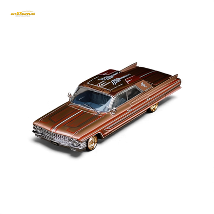 (Pre-Order) MK Miniatures Cadillac Diwei US West Coast Wind - Metallic Red Copper 1:64