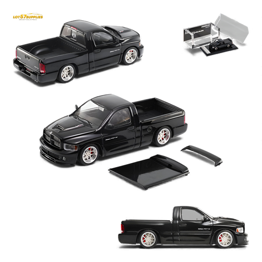 (Pre-Order) GCD Dodge RAM SRT-10 - Black (LHD) 1:64