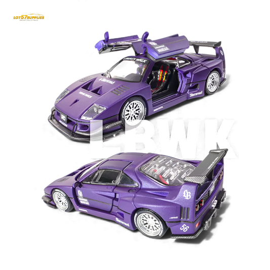 (Pre-Order) Demon King Auto F40 - Royal Purple IMXpo 2025 1:64