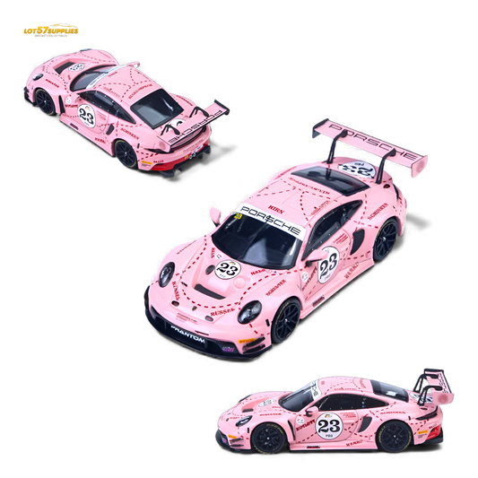(Pre-Order) SR Porsche 911 GT3 R - Pink Pig Livery 1:64