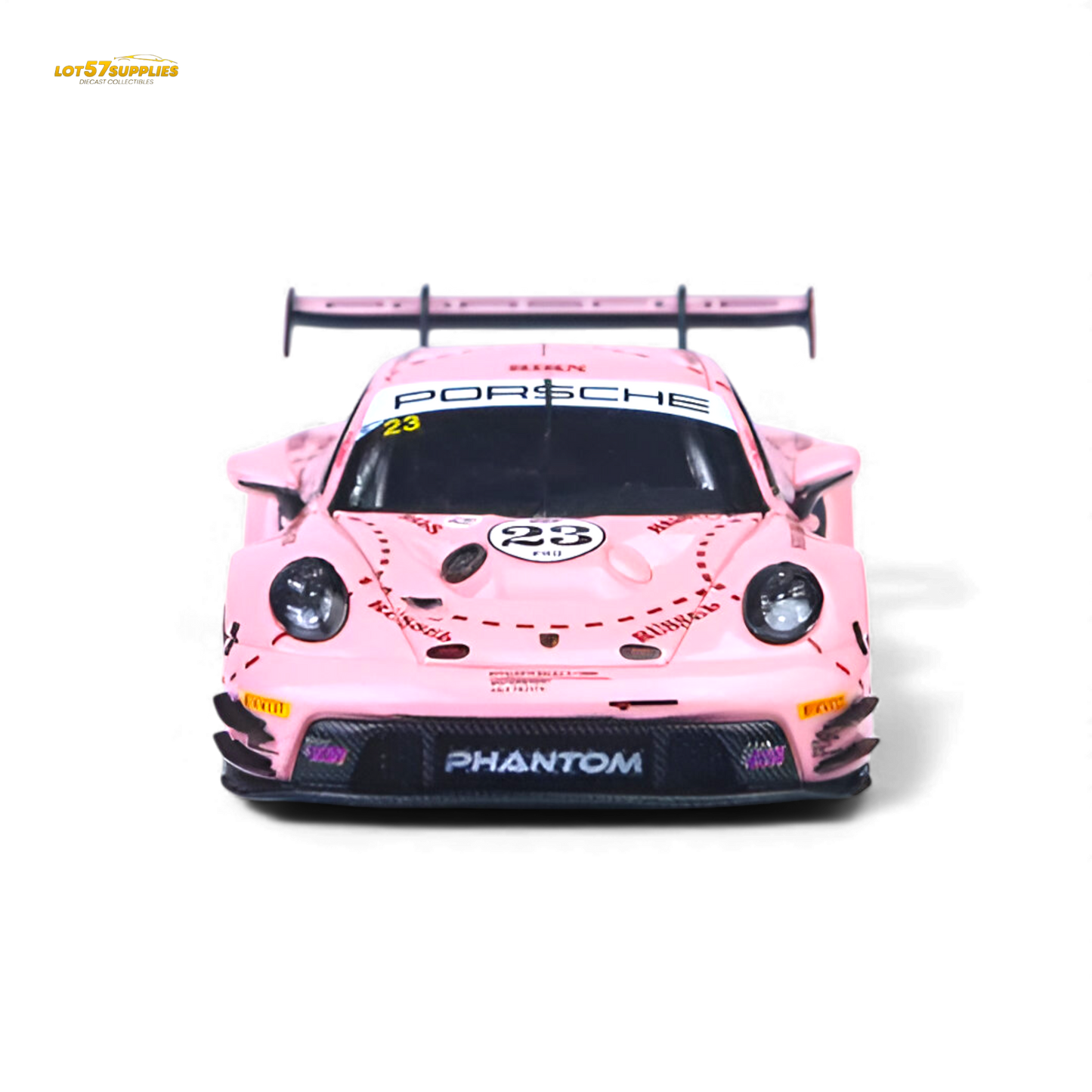 (Pre-Order) SR Porsche 911 GT3 R - Pink Pig Livery 1:64