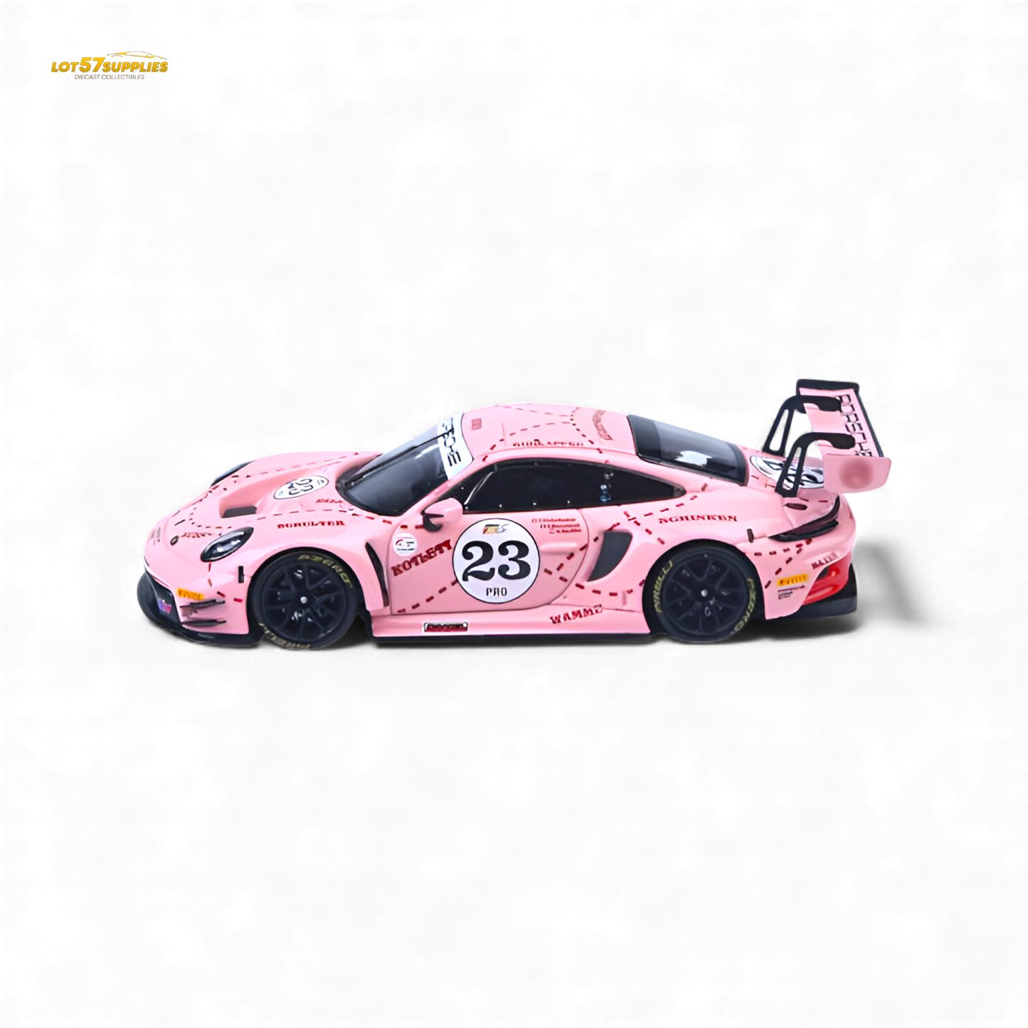 SR Porsche 911 GT3 R Pink Pig Livery 1:64