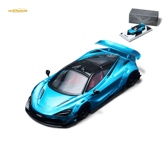 (Pre-Order) SC McLaren 720S - Bright Blue 1:64