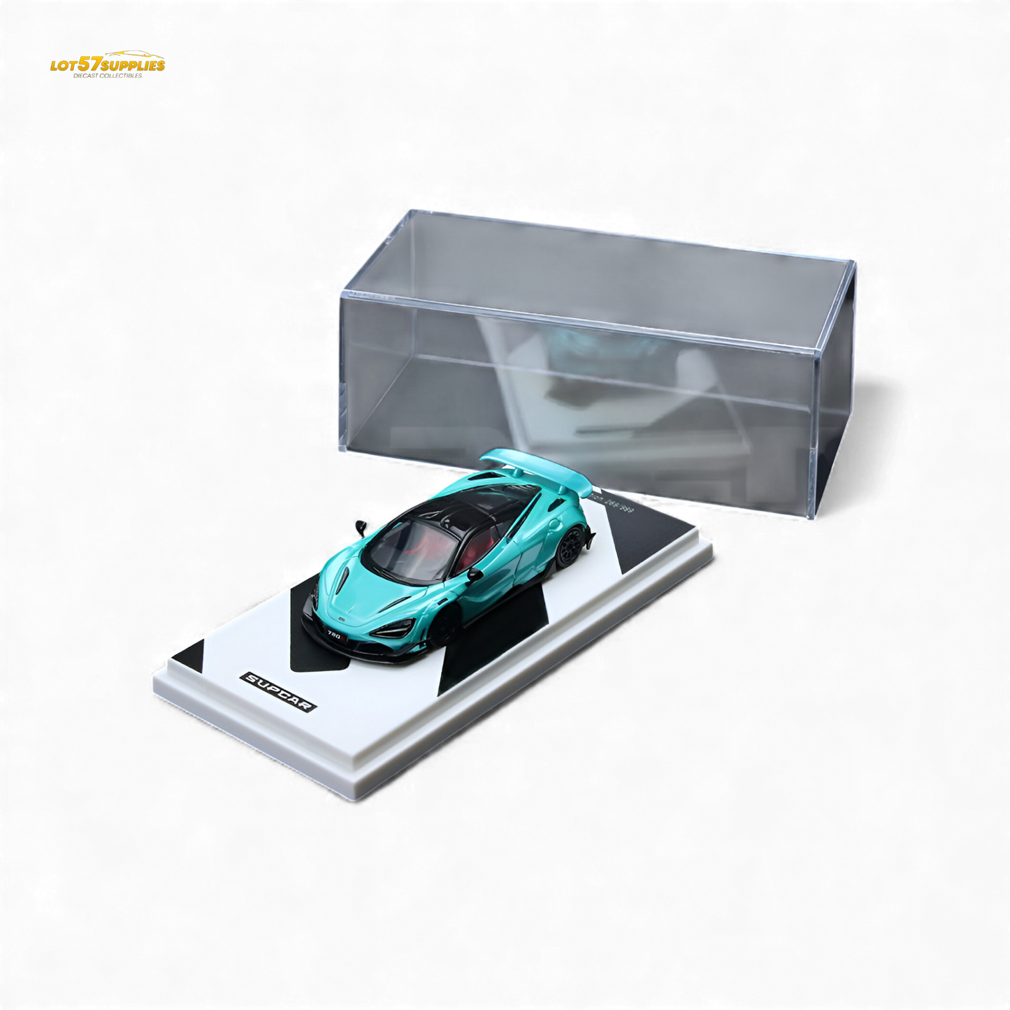 (Pre-Order) SC McLaren 720S - Cyan Blue 1:64