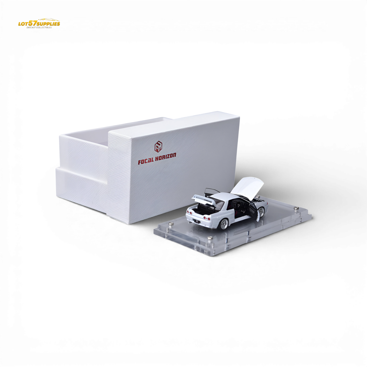 (Pre-Order) Focal Horizon Nissan Skyline GT-R R32 Nismo S-Tune - White 1:64