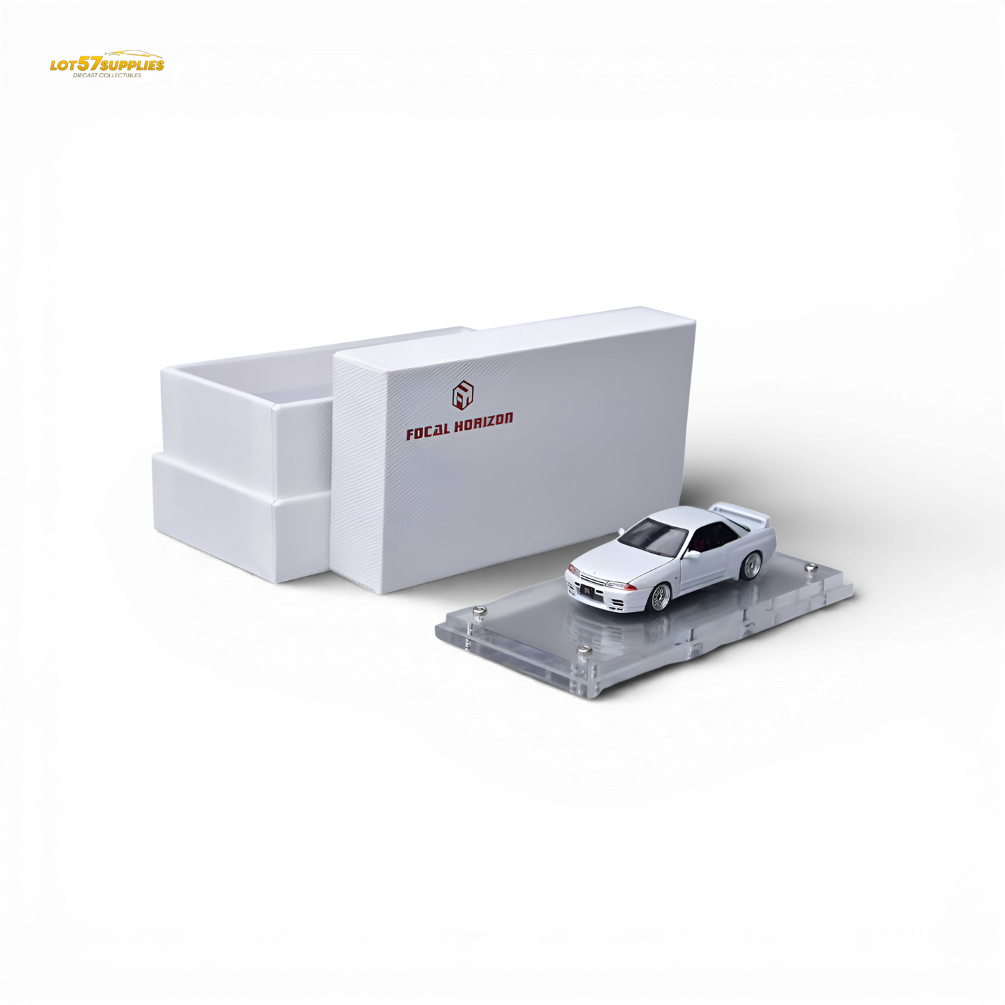 (Pre-Order) Focal Horizon Nissan Skyline GT-R R32 Nismo S-Tune - White 1:64