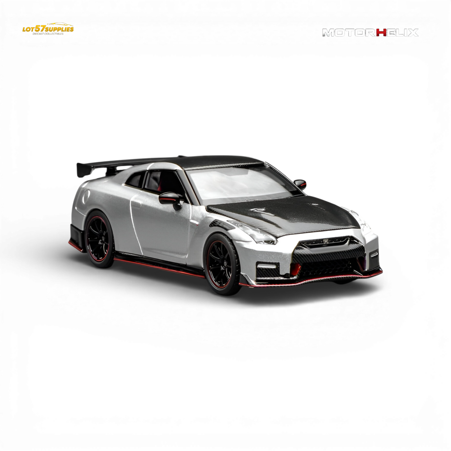 (Pre-Order) MOTORHELIX Nissan GT-R NISMO R35 1:64
