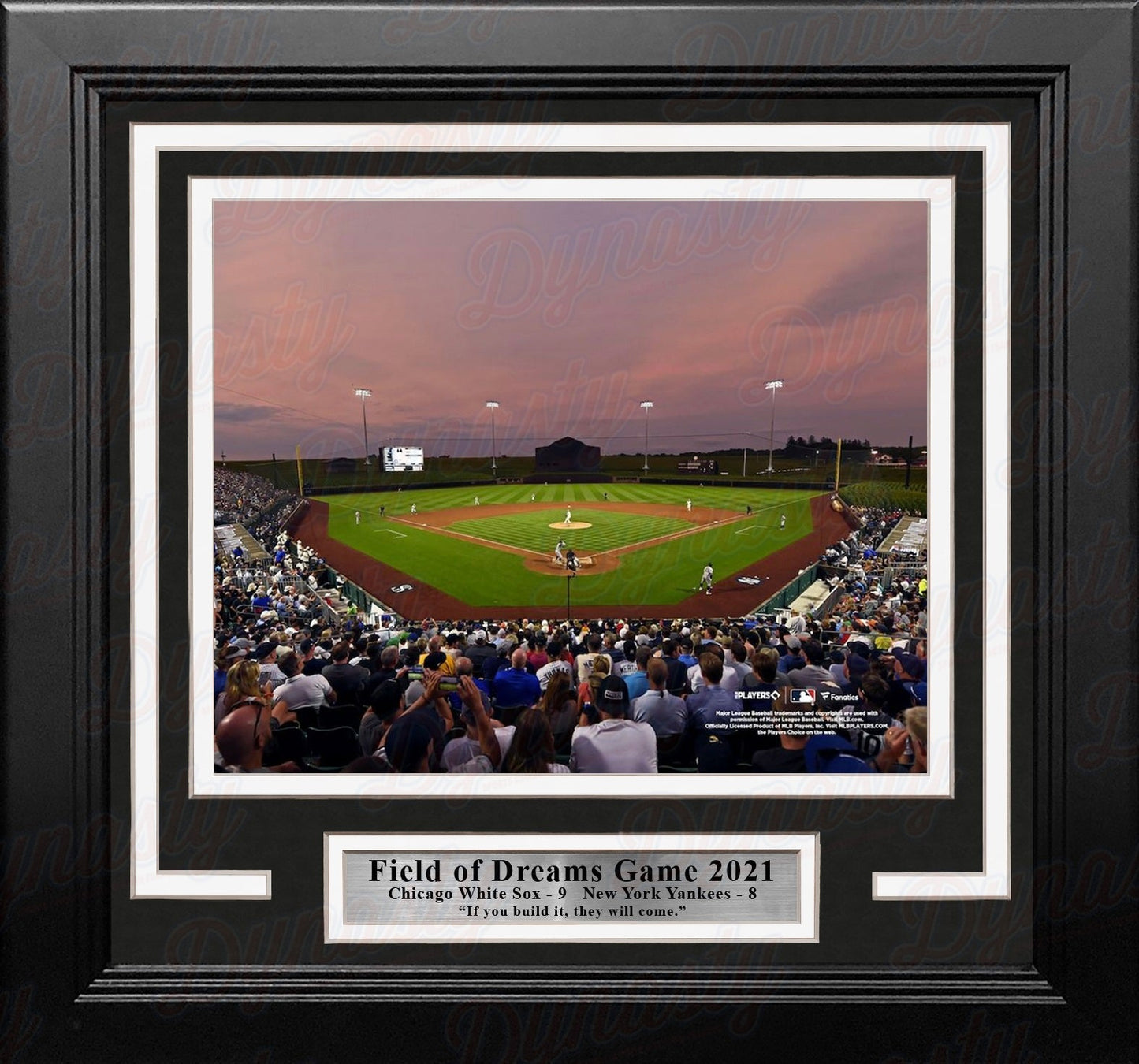 Chicago White Sox v. New York Yankees Field of Dreams 2021 8" x 10" Framed Baseball Stadium Photo