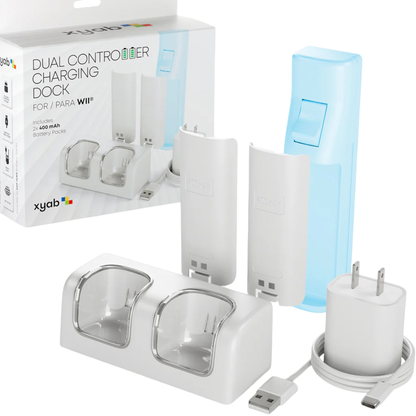 Dual Controller Charging Dock - Nintendo Wii & Wii U