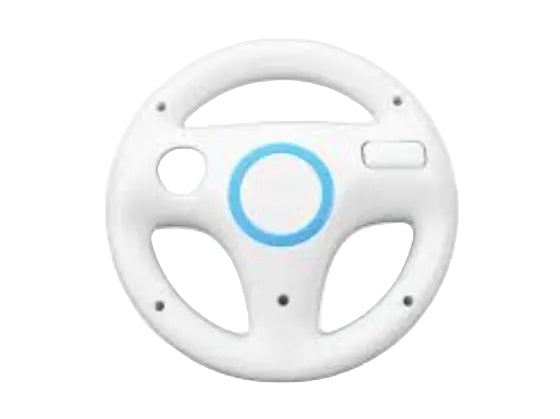 Wii Wheel - Wii (White & Black)