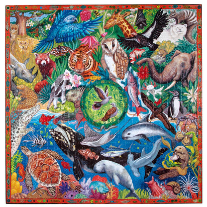 Wild World 1000 Piece Jigsaw Puzzle eeBoo