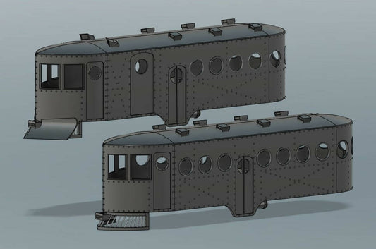 SJP-BS01 On30 Mckeen railcar