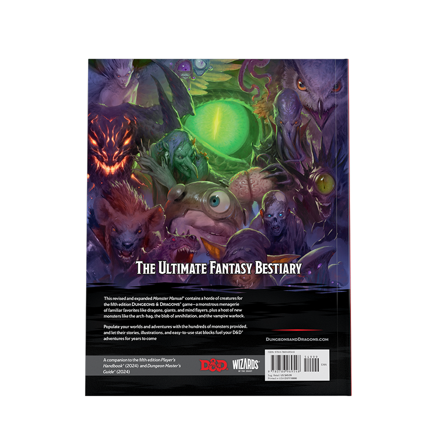 D&D: 2024 Monster Manual
