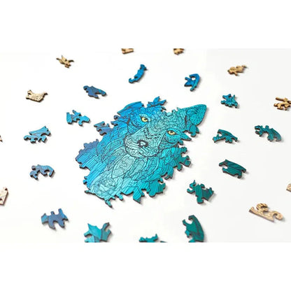 Wolf 250 Piece Wooden Jigsaw Puzzle Geek Toys