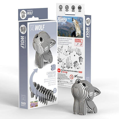 Wolf 3D Cardboard Model Kit Eugy