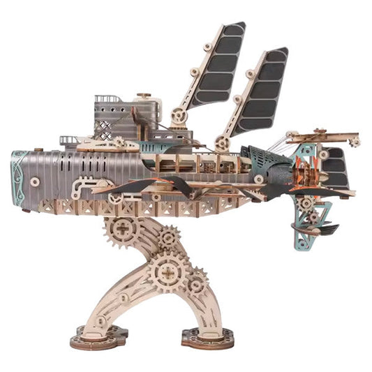 Wooden 3D Puzzle: MFantasy Airship - 20,000 Leagues