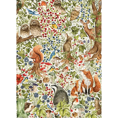 Woodland Wildlife 1000 Piece Jigsaw Puzzle Gibsons