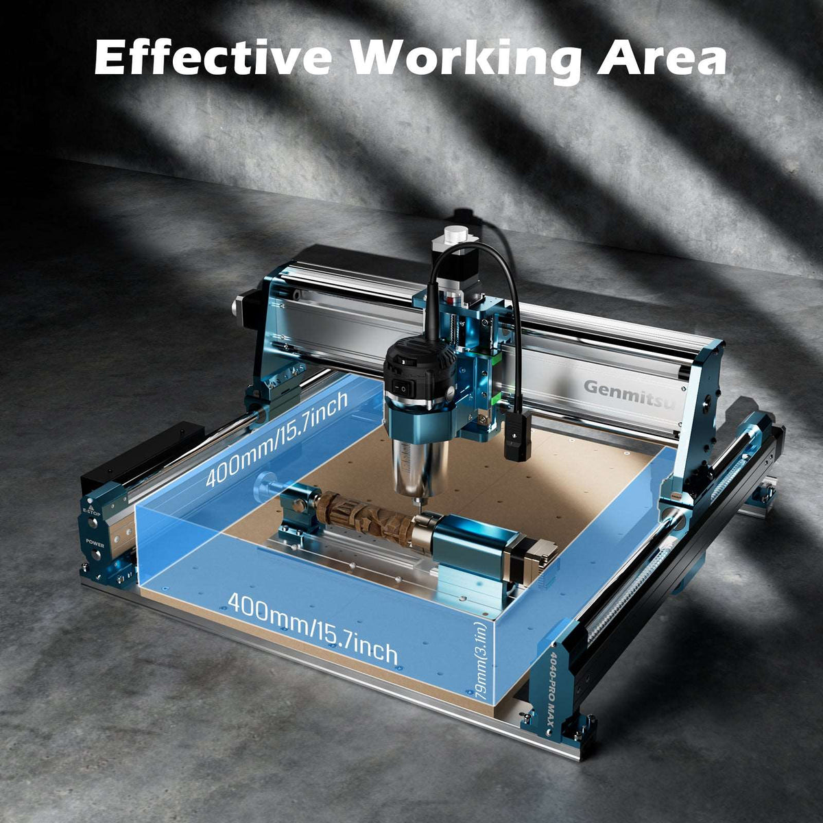 [Open Box] 4040-PRO MAX CNC Machine, 710W Trimmer