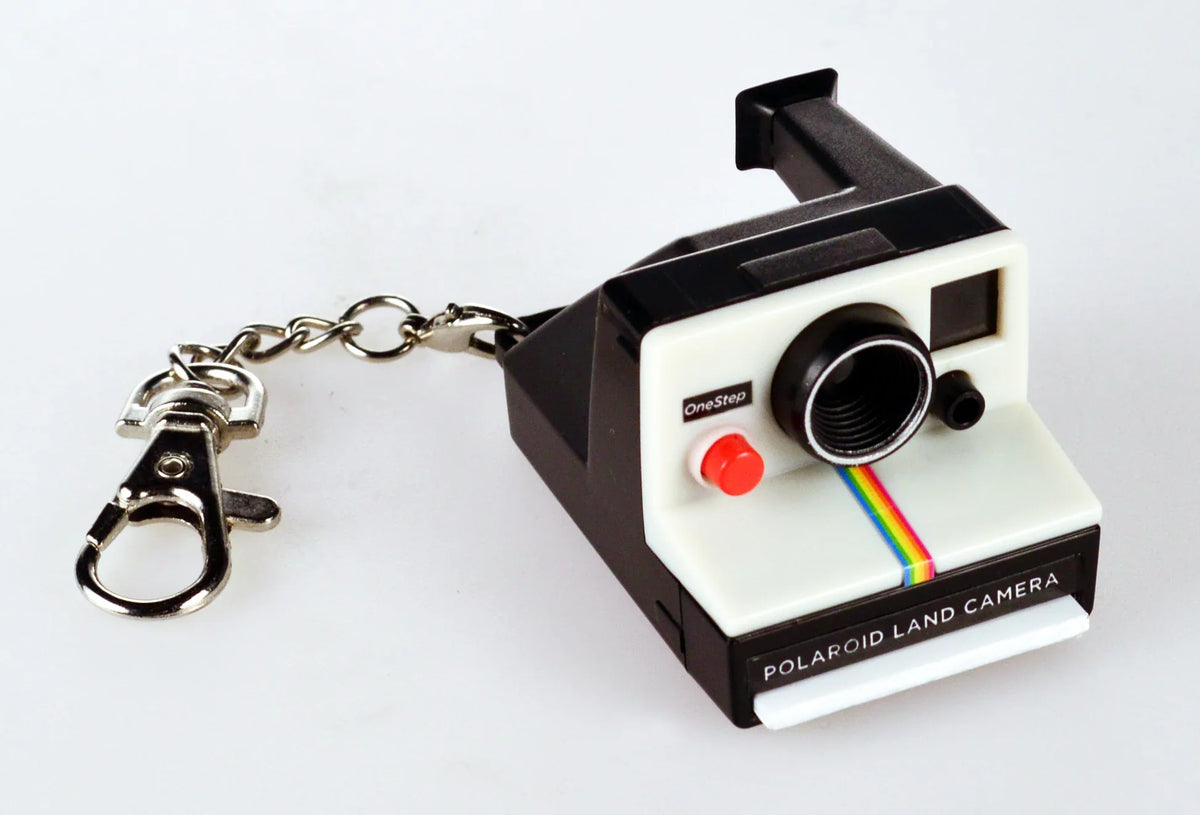 World's Smallest: Polaroid Camera Keychain