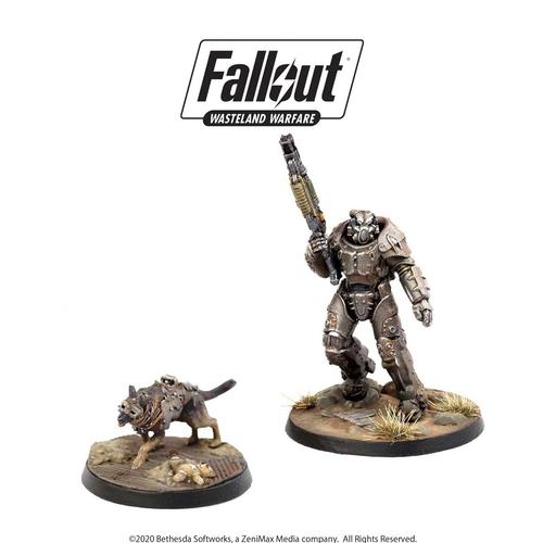 Fallout: Wasteland Warfare - Survivors - X01 & Dogmeat