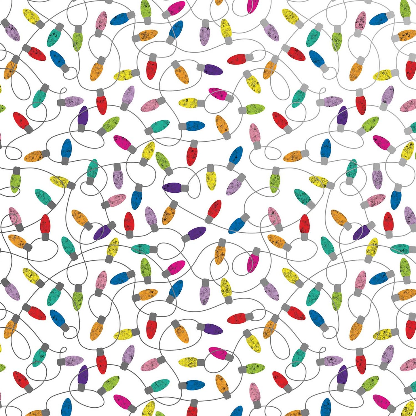 Holographic Lights Christmas Gift Wrap by Present Paper