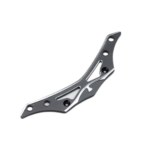 Y2-001BA Yokomo Aluminum Front Bumper Brace (Black)