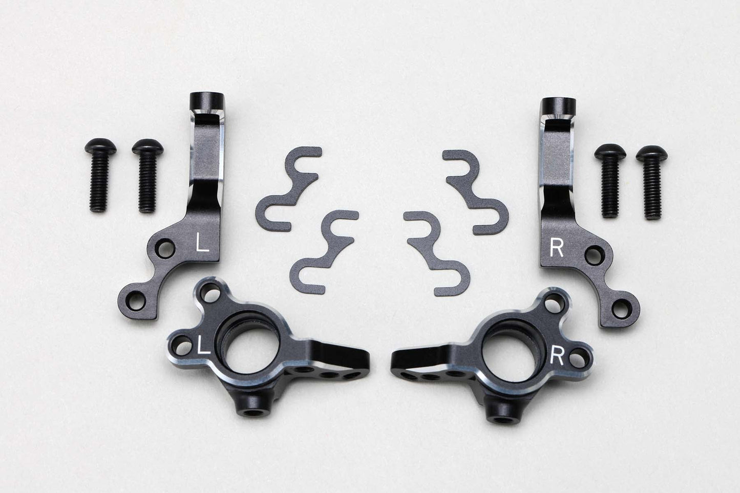 Y2-415SALL Yokomo Aluminum Variable Kingpin Angle Steering Block Set (LTS)