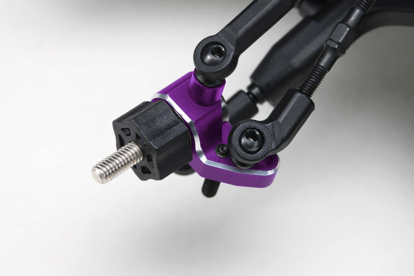 Y2-415SAP Yokomo Aluminum Light Weight SP Steering Blocks (Purple)