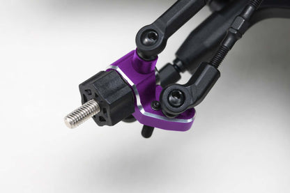 Y2-415SAP Yokomo Aluminum Light Weight SP Steering Blocks (Purple)