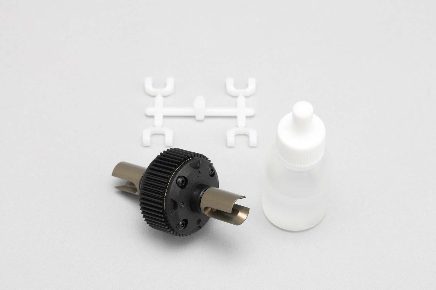 Y2-500GSAA Yokomo Resin Bevel Gear Differential w/Aluminum Drive Cups (Assembled)