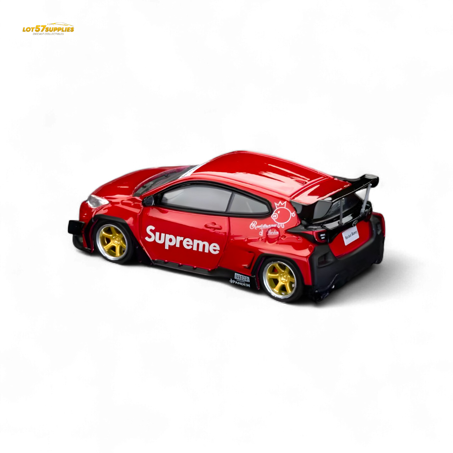 ET Model x Fuji Toyota Yaris GR Pandem S u p r e m e  Livery 1:64